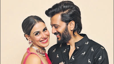 Riteish Deshmukh and Genelia Deshmukh (Photo by Amey Ghatge) Riteish Deshmukh and Genelia Deshmukh (Photo by Amey Ghatge)