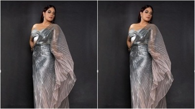 “I don’t give a glam,” wrote Richa in the caption. The best comment came from none other than Richa’s husband Ali Fazal, who dropped by to comment with a red heart emoticon. (Instagram/@therichachadha) “I don’t give a glam,” wrote Richa in the caption. The best comment came from none other than Richa’s husband Ali Fazal, who dropped by to comment with a red heart emoticon. (Instagram/@therichachadha)