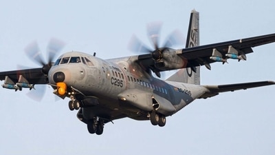 A file photo of armed version of C-295 medium lift transport aircraft. A file photo of armed version of C-295 medium lift transport aircraft.