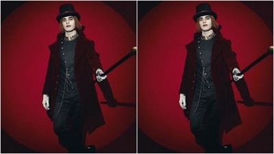 Ishaan shared a slew of pictures of his look from the photoshoot. The actor opted for the look of the famous character, played by Johnny Depp in the 2005 film Charlie and the Chocolate Factory. (Instagram/@ishaankhatter) Ishaan shared a slew of pictures of his look from the photoshoot. The actor opted for the look of the famous character, played by Johnny Depp in the 2005 film Charlie and the Chocolate Factory. (Instagram/@ishaankhatter)