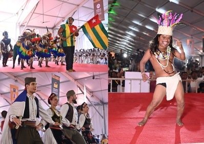 Artists from across the globe performed at the National Tribal Dance Festival 2022 (Source: By Special Arrangement)) Artists from across the globe performed at the National Tribal Dance Festival 2022 (Source: By Special Arrangement))