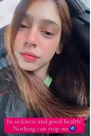 A glimpse of Niti's post.