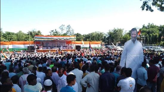 Congress general secretary in charge of Assam, Jitendra Singh flagged off the Bharat Jodo Yatra in the state from Golokganj in Dhubri district on Tuesday. (Sourced)