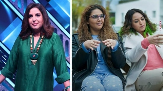 Farah Khan said she found Sonakshi Sinha and Huma Qureshi's Double XL relatable.