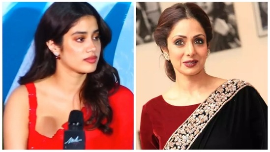 Janhvi Kapoor was asked some questions about late mom Sridevi at a recent press meet.