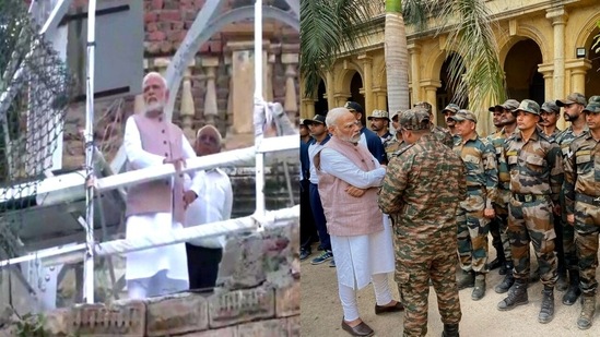 Morbi: PM Modi visits bridge collapse site, meets with rescue ops personnel