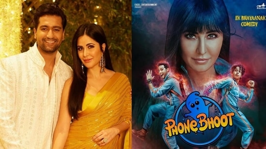 Vicky Kaushal reviews Phone Bhoot starring Katrina Kaif, Ishaan Khatter and Siddhant Chaturvedi.