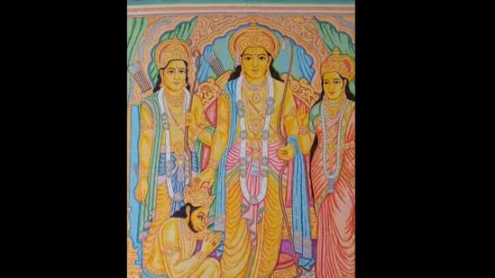 illustration sketch of Lord Rama with bow arrow. Happy Ram Navami 20866536  Vector Art at Vecteezy