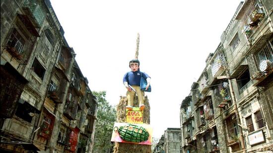The BDD chawls revamp project was launched with much fanfare in April 2017 by Fadnavis who was then chief minister. However, it could not take off for several years due to various issues like eligibility criteria, selection of contractors, and agreement issues. (Reuters) The BDD chawls revamp project was launched with much fanfare in April 2017 by Fadnavis who was then chief minister. However, it could not take off for several years due to various issues like eligibility criteria, selection of contractors, and agreement issues. (Reuters)