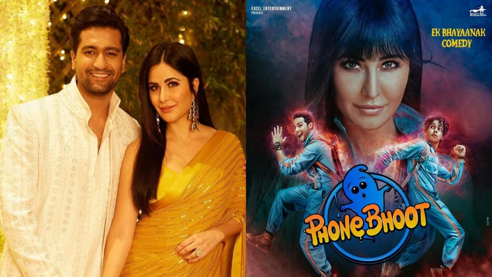 Vicky Kaushal reviews Phone Bhoot starring Katrina Kaif, Ishaan Khatter and Siddhant Chaturvedi.
