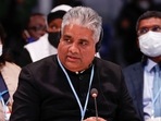File photo of environment minister Bhupender Yadav.(Reuters) File photo of environment minister Bhupender Yadav.(Reuters)