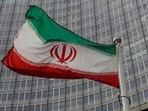 Saudi Arabia-Iran: An Iranian flag flutters.