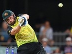 Australia's Aaron Finch hits a boundary(AP) Australia's Aaron Finch hits a boundary(AP)