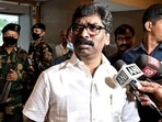 Jharkhand chief minister Hemant Soren. (ANI)(HT_PRINT) Jharkhand chief minister Hemant Soren. (ANI)(HT_PRINT)