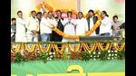 Jharkhand CM Hemant Soren at Sarkar Aapke Dwar programme in Sahebganj on Wednesday. (HT Photo) Jharkhand CM Hemant Soren at Sarkar Aapke Dwar programme in Sahebganj on Wednesday. (HT Photo)
