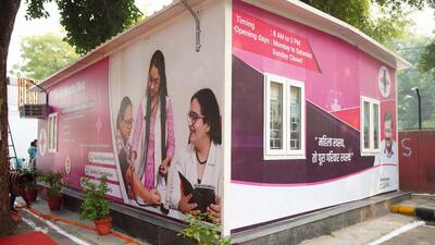 Delhi chief minister Arvind Kejriwal inaugurated Mahila Mohalla Clinics to provide free comprehensive healthcare for women, at DIZ area, near Gole Market, in New Delhi, on Wednesday. (HT Photo) Delhi chief minister Arvind Kejriwal inaugurated Mahila Mohalla Clinics to provide free comprehensive healthcare for women, at DIZ area, near Gole Market, in New Delhi, on Wednesday. (HT Photo)