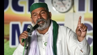 BKU leader Rakesh Tikait urged women to get united and actively participate in farmer movements (FILE PHOTO) BKU leader Rakesh Tikait urged women to get united and actively participate in farmer movements (FILE PHOTO)