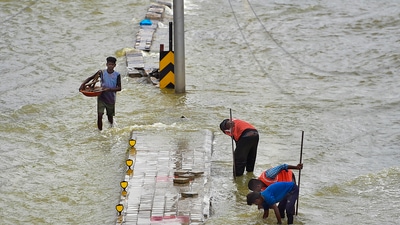 Karnataka, which experienced an extreme weather event on 82 days since the beginning of the year, accounted for more than 50% of the crop area affected in the country, the CSE said. (PTI) Karnataka, which experienced an extreme weather event on 82 days since the beginning of the year, accounted for more than 50% of the crop area affected in the country, the CSE said. (PTI)