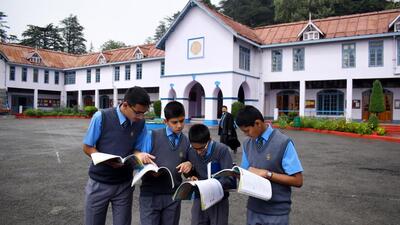 Seven candidates in fray for Himachal Pradesh assembly elections have one thing in common. They all are alumni of Shimla-based Bishop Cotton School, one of the oldest boarding facility for boys in the country. (Deepak Sansta/HT photo for representational purpose) Seven candidates in fray for Himachal Pradesh assembly elections have one thing in common. They all are alumni of Shimla-based Bishop Cotton School, one of the oldest boarding facility for boys in the country. (Deepak Sansta/HT photo for representational purpose)