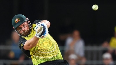 Australia's Aaron Finch hits a boundary (AP) Australia's Aaron Finch hits a boundary (AP)