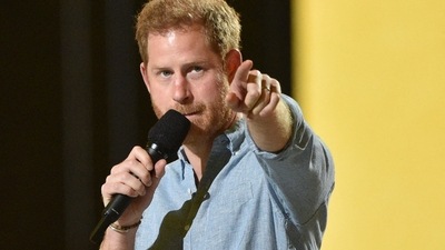 PPrince Harry: Britain's Prince Harry Duke of Sussex is seen. (AFP)