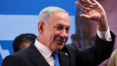 Israel Election: Former Israeli Prime Minister Benjamin Netanyahu is seen. (Reuters)