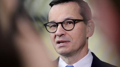 Poland's Prime Minister Mateusz Morawiecki is seen. (AP) Poland's Prime Minister Mateusz Morawiecki is seen. (AP)