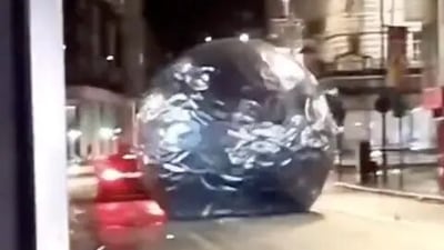 London: The balls could be seen rolling down the streets. London: The balls could be seen rolling down the streets.