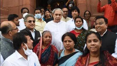 Odisha chief minister Naveen Patnaik on Monday made no secret of his plans of bringing more and more women to the forefront of politics. (PTI File Photo)