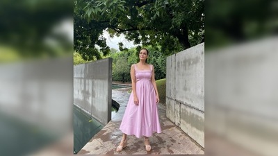 "A working day is always more beautiful when it is in the arms of nature. Thank you @lotus_organicsplus for a wonderful shoot! Can’t wait for the campaign to release #MammaAtWork," Dia Mirza captioned her post. (Instagram/@diamirzaofficial) "A working day is always more beautiful when it is in the arms of nature. Thank you @lotus_organicsplus for a wonderful shoot! Can’t wait for the campaign to release #MammaAtWork," Dia Mirza captioned her post. (Instagram/@diamirzaofficial)