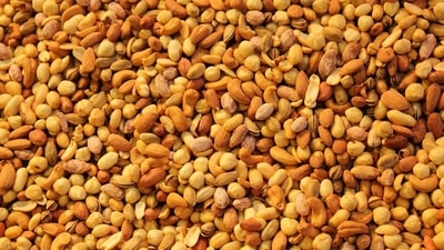 3. Roasted Dried Fruits - Dry fruits like cashews, almonds, peanuts, pistachio, and other nuts are roasted without the use of oil and then left to cool before being mixed with a variety of spices to make them more flavourful. (Image by Okan Caliskan from Pixabay ) 3. Roasted Dried Fruits - Dry fruits like cashews, almonds, peanuts, pistachio, and other nuts are roasted without the use of oil and then left to cool before being mixed with a variety of spices to make them more flavourful. (Image by Okan Caliskan from Pixabay )