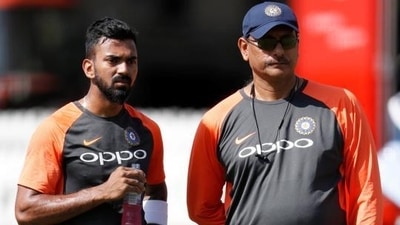 File photo of KL Rahul and Ravi Shastri (Reuters)