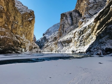Zanskar valley: Ditch camel watching and visit Zanskar valley which is 12 hours away from Ladakh. If you love adventure and trekking then you can go on the Chadar Trek. (Unsplash) Zanskar valley: Ditch camel watching and visit Zanskar valley which is 12 hours away from Ladakh. If you love adventure and trekking then you can go on the Chadar Trek. (Unsplash)