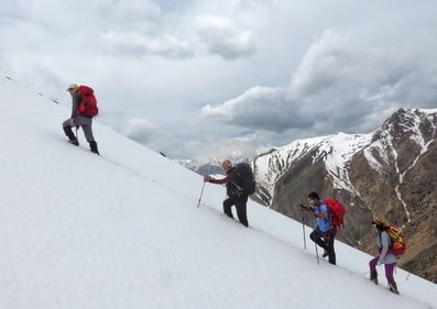 The Nag Tibba Trek, which is one of the best winter treks in India for novices, is located at a height of roughly 9,924 feet above sea level. (Unsplash) The Nag Tibba Trek, which is one of the best winter treks in India for novices, is located at a height of roughly 9,924 feet above sea level. (Unsplash)