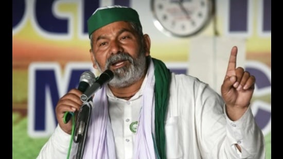 BKU leader Rakesh Tikait urged women to get united and actively participate in farmer movements (FILE PHOTO)