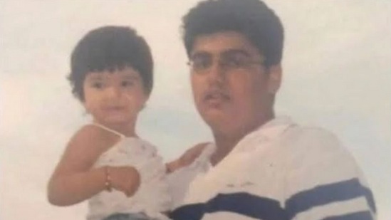 Arjun Kapoor with cousin Shanaya Kapoor.