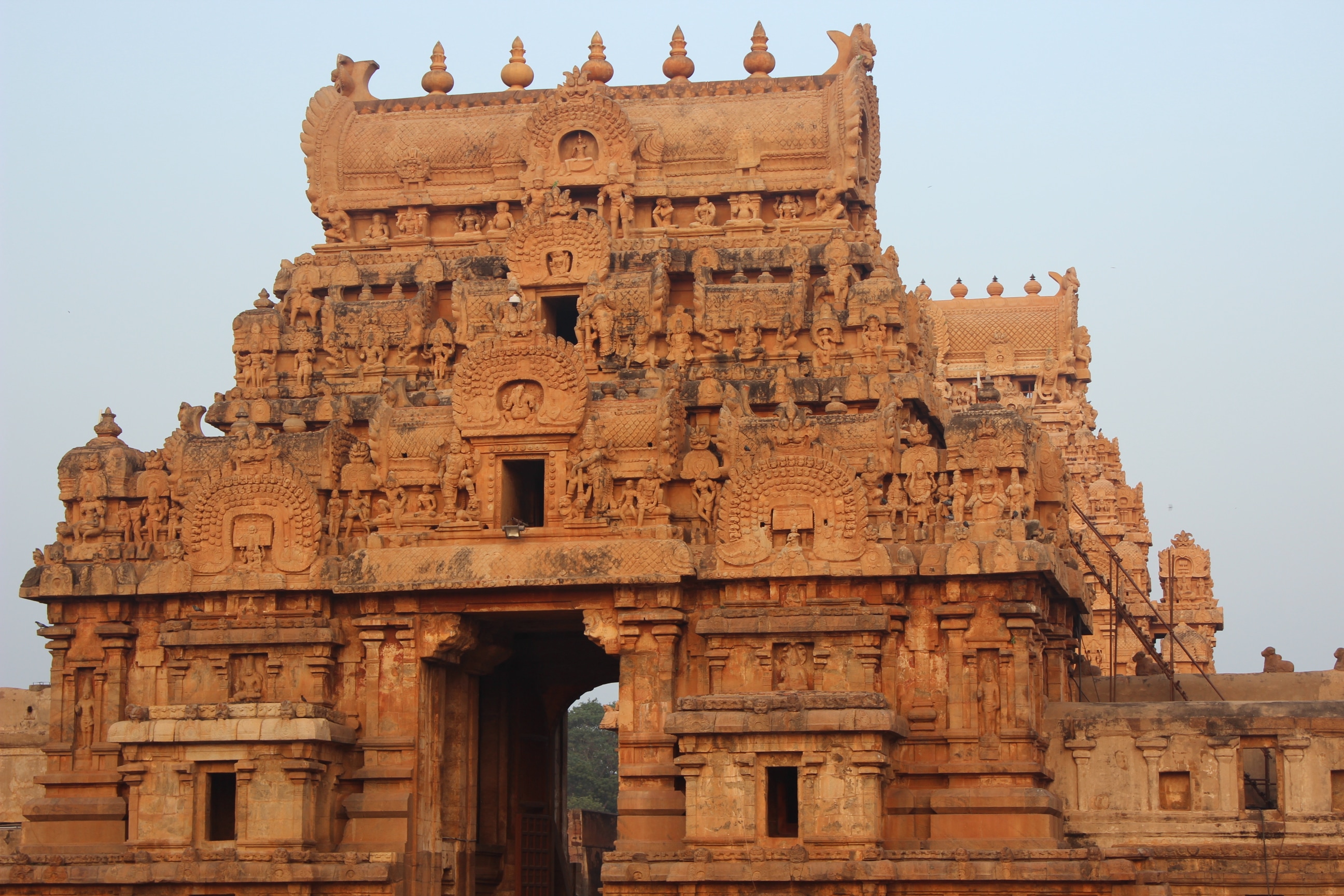 Brihadeeswarar temple built by Raja Chola. (Reuters)
