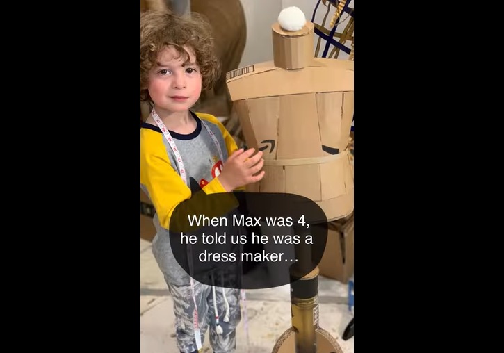 artist who designed dresses at age 6 Couture dresses by 8 year old, Max Alexander. : r/whatthefrockk