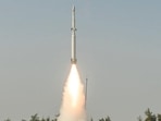 The AD-1 missile is propelled by a two-stage solid motor and equipped with an indigenously-developed advanced control system (Photo: Defence ministry) The AD-1 missile is propelled by a two-stage solid motor and equipped with an indigenously-developed advanced control system (Photo: Defence ministry)