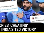PAK CRIES 'CHEATING' OVER INDIA'S T20 VICTORY