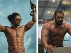 Shah Rukh Khan took gym tips from Salman Khan during pandemic. Shah Rukh Khan took gym tips from Salman Khan during pandemic.