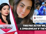 THIS PAK ACTOR 'WILL MARRY A ZIMBABWEAN' IF THEY BEAT INDIA THIS PAK ACTOR 'WILL MARRY A ZIMBABWEAN' IF THEY BEAT INDIA