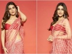 Kriti Sanon dons a sheer sequin saree and bralette blouse for latest sizzling photoshoot. Kriti Sanon dons a sheer sequin saree and bralette blouse for latest sizzling photoshoot.
