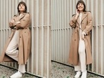 Trench coats for makes for a stylish sartorial option. 