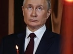 Russian President Vladimir Putin appeared weak at an Easter mass April 23