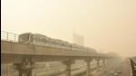 On Thursday, three functional AQI monitors of four in Gurugram all recorded severe AQI levels at 407 (Gwal Pahari), 420 (Sector 51) and 402 (Teri Gram) at 12pm. The AQI kept deteriorating as the day progressed. (Vipin Kumar/HT Photo) On Thursday, three functional AQI monitors of four in Gurugram all recorded severe AQI levels at 407 (Gwal Pahari), 420 (Sector 51) and 402 (Teri Gram) at 12pm. The AQI kept deteriorating as the day progressed. (Vipin Kumar/HT Photo)