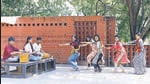 Kanchi Shinde (centre), dancer-actor, at a rehearsal of Lavani performance at SPPU on Thursday. (Rahul Raut/HT PHOTO) Kanchi Shinde (centre), dancer-actor, at a rehearsal of Lavani performance at SPPU on Thursday. (Rahul Raut/HT PHOTO)