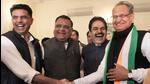 Sachin Pilot targeted chief minister Ashok Gehlot on Wednesday referring to the event at Mangarh Dham in Banswara district, where Gehlot shared the dais with PM Modi. (HT File Photo) Sachin Pilot targeted chief minister Ashok Gehlot on Wednesday referring to the event at Mangarh Dham in Banswara district, where Gehlot shared the dais with PM Modi. (HT File Photo)