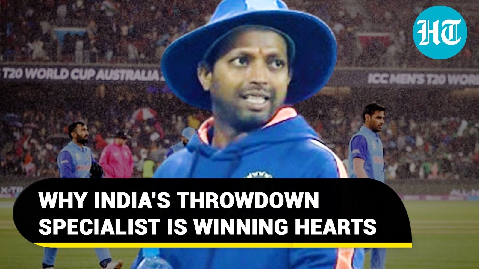 India’s sidearm thrower Raghu wins praise for cleaning players' shoes ...