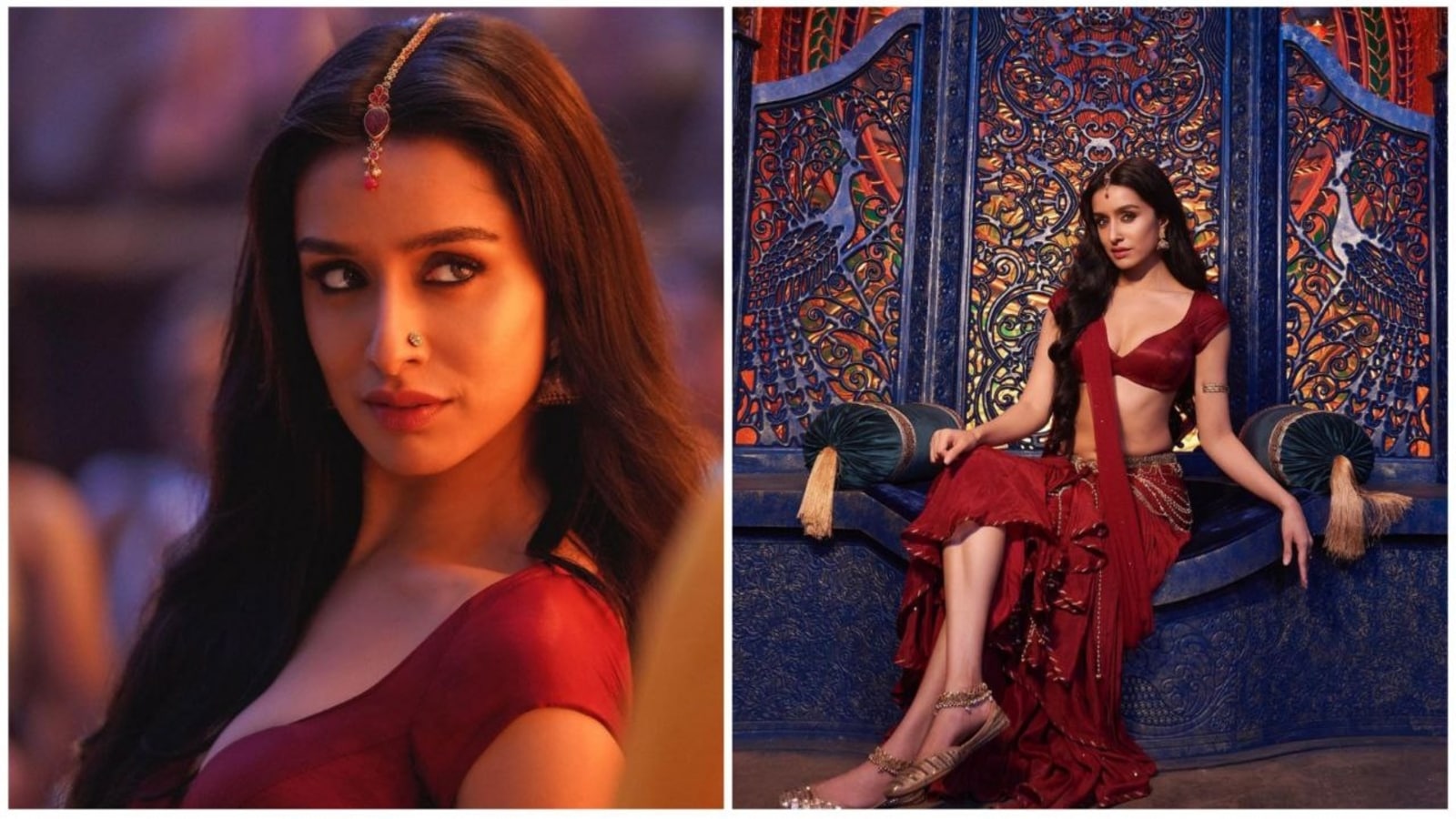 Shardha Sex Suhagrat Video - Shraddha Kapoor looks like a goddess in her red-hot saree avatar | Fashion  Trends - Hindustan Times